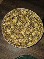 Military brass buttons (10 lbs)