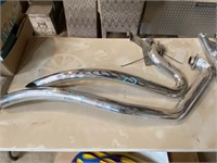 Exhaust pipes for victory motorcycle
