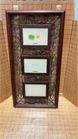 Three tier picture frame