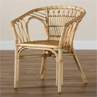 Bali Pari Rattan Chair  Brown  One Size