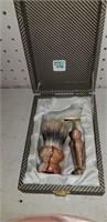 shaver and brush in box