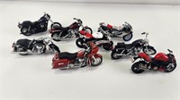 (8) Mini Motorcycles