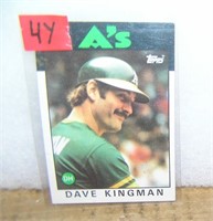 Vintage Dave Kingman baseball card