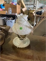 Vintage milkglass lamp?