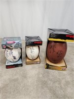 NFL football with Green Bay Packers signatures and