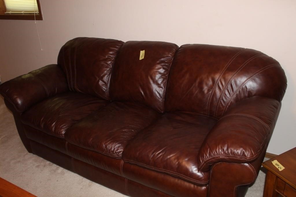 Leather couches