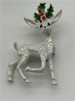 Vintage Gerry's Enamel Reindeer Pin