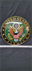 Army Metal Button sign