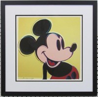 MICKEY MOUSE GICLEE BY ANDY WARHOL