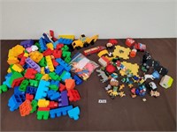 Large blocks and other toys