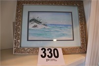 (11" X 14") Matted, Framed And Signed Artwork (Rm