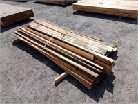 (64) Pcs Of T&G Pine Lumber