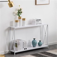 E2938  Zimtown Console Table, Easy Assembly, Gray