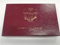 1990 Uncirculated Bank Set