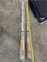 (2) new big stick wood baseball bats