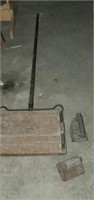 Vintage Sweeper/Cowbell &Iron