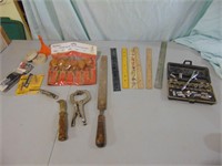 Carving tools, sockets and more