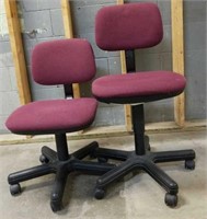 (2) Office Chairs on Wheels