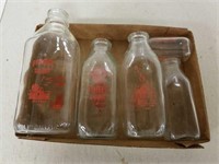 5 Various Milk Bottles