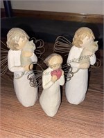 3 willow tree angels