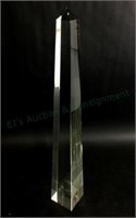 Lead Crystal Obelisk