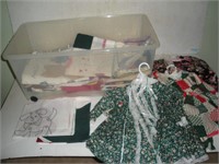 Assorted Patterns & Doll Clothing