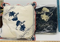Vintage Richard Petty Pillow + Blanket