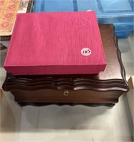 2. JEWELRY BOX WITH CONTENTS