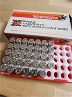 34  Winchester .38 special centerfire shells