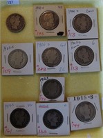 Barber Half Dollars