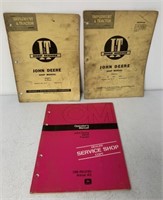 3 JD Shop Manuals,70,80,4630 Op Manual