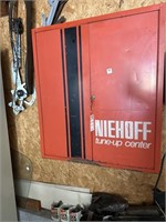 NEHOFF CABINET W/CAR PARTS & BRAKE PARTS