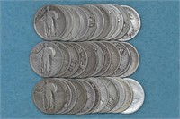 32 - Standing Liberty Silver 90% Quarters