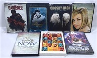 New Open Box Lot of 7 DVD’s