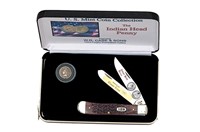 Case Indian Head Penny Knife