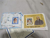 Princess Diana's 21st birthday stamp set