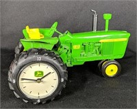 Danbury Mint John Deere Clock Tractor