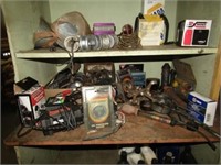 various auto parts/items & oil