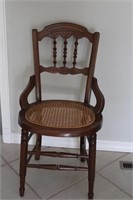 Beautiful Antique Caned Chair