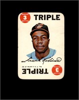 1968 Topps Game #3 Frank Robinson VG to VG-EX+