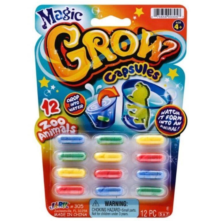 (3) Assorted Kids Magic Grow Capsules