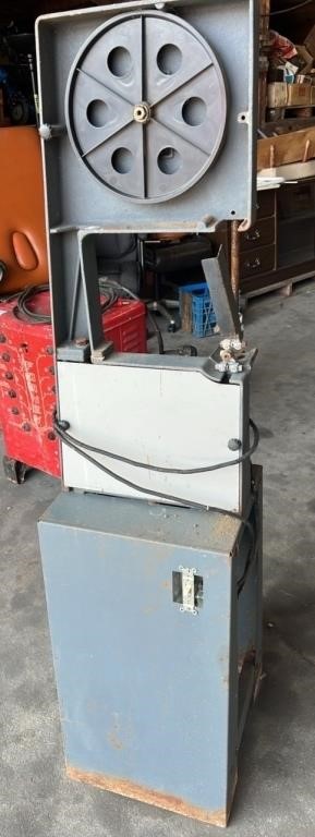 12" Bandsaw. No blade and missing side panel.