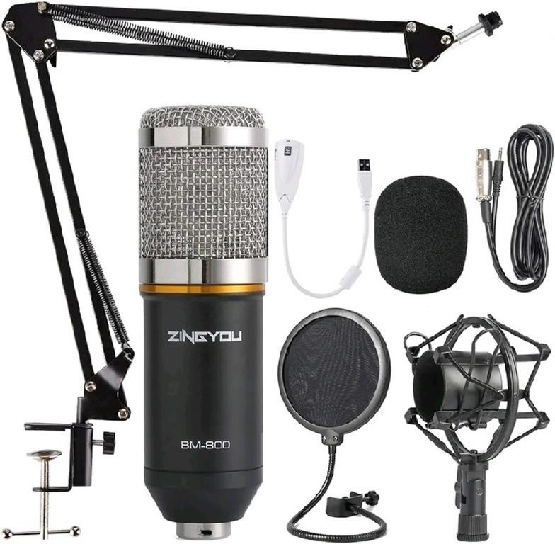 New ZINGYOU Condenser Microphone Bundle, BM-800 Mi