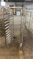 SHEET PAN RACK / 24 PAN DBL SECTION SIDE LOAD