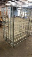 5 SHELF STEEL ADJUSTABLE (FLAT/TILT)ROLLING