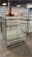 7 SHELF STEEL ADJUSTABLE (FLAT/TILT)ROLLING