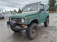 1987 Suzuki Samurai Convertible Hard Top