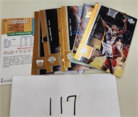 Basketball cards lot