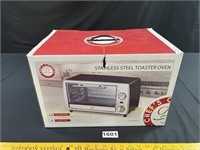 NIB Stainless Toaster Oven