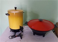 Colormode Coffee Pot, Electric Wok
